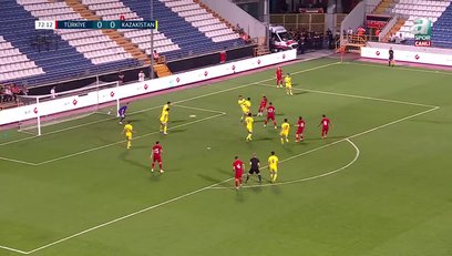 >Türkiye U21 0-0 U21 Kazakistan (MAÇ ÖZETİ)