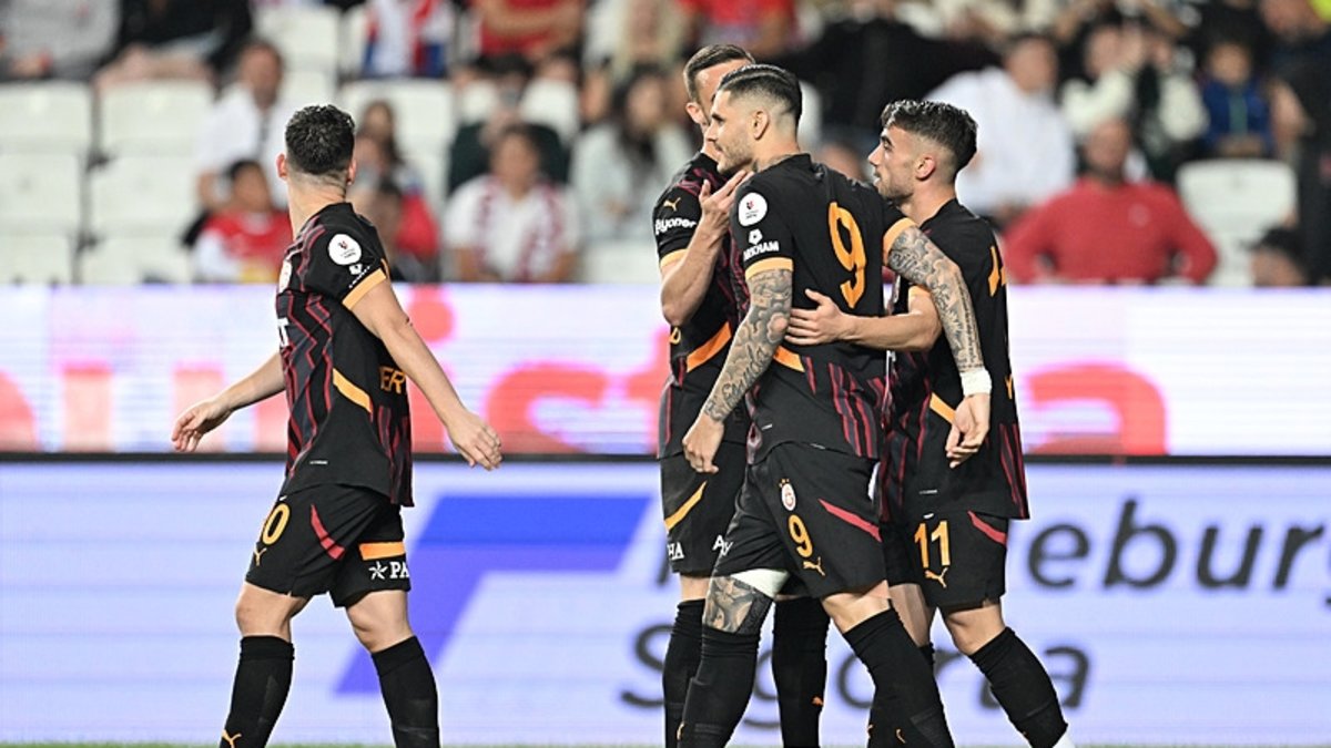 Antalyaspor 0 - 3 Galatasaray (MAÇ SONUCU ÖZET)