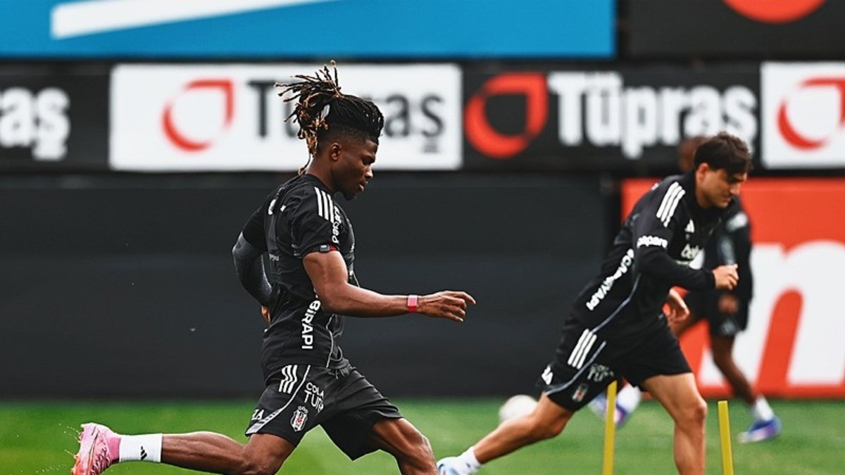 Beşiktaş'ta Fenerbahçe maçı hazırlıkları devam etti!