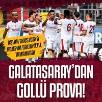 Aslan'dan gollü prova!