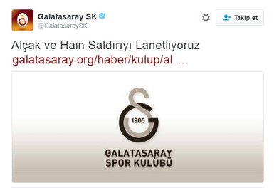 Spor camiası Kayseri’deki hain terör saldırısını kınadı