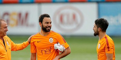 Galatasaray'ın yeni transferi Muğdat Çelik takımla çabuk kaynaştı