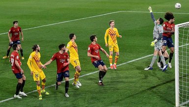 Osasuna-Barcelona: 0-2 (MAÇ SONUCU-ÖZET)