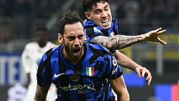 Inter 2-0 geriden gelerek kazandı! Hakan'dan gol