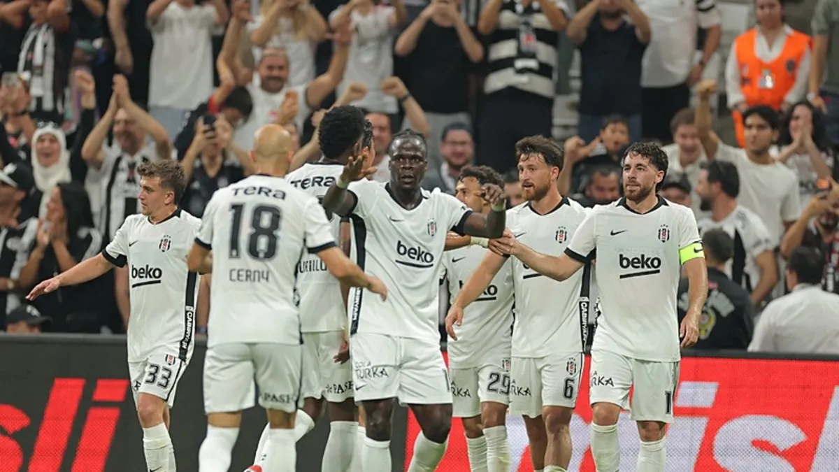 Beşiktaş, Avrupa Ligi sezonunu galibiyetle açtı: Tur kapısı aralandı kapak görseli