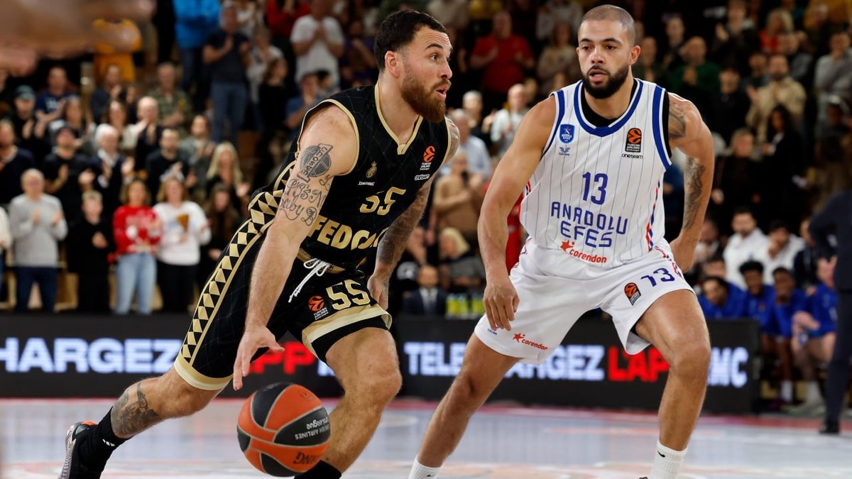 Monaco 94-75 Anadolu Efes (MAÇ SONUCU ÖZET)