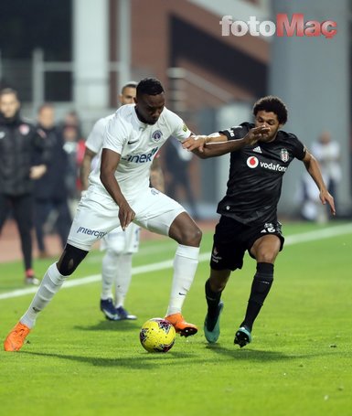 Kasımpaşa - Beşiktaş maçından kareler