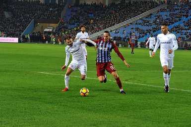 Trabzonspor - Bursaspor maçından kareler