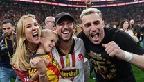 Mertens tribündeydi