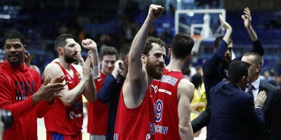 CSKA Moskova, THY Avrupa Ligi'nde Final Four'a yükseldi