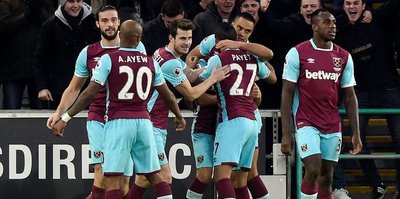 West Ham 4 köşe!