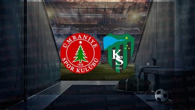 Ümraniyespor - Kocaelispor maçı ne zaman, saat kaçta ve hangi kanalda canlı yayınlanacak? | Trendyol 1. Lig