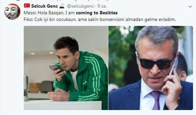 Messi: I’m coming to Beşiktaş