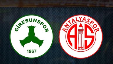Giresunspor Antalyaspor maçı ne zaman saat kaçta hangi kanalda canlı olarak yayınlanacak?