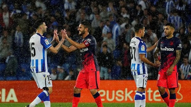 Real Sociedad 1-2 Atletico Madrid (MAÇ SONUCU-ÖZET)