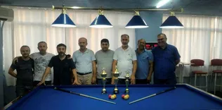 Bilardonun şampiyonu Muzaffer Kahraman
