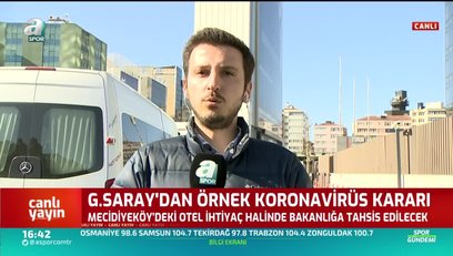 >Galatasaray'dan alkışlanacak hareket! Sağlık Bakanlığı'na corona virüsü hastanesi