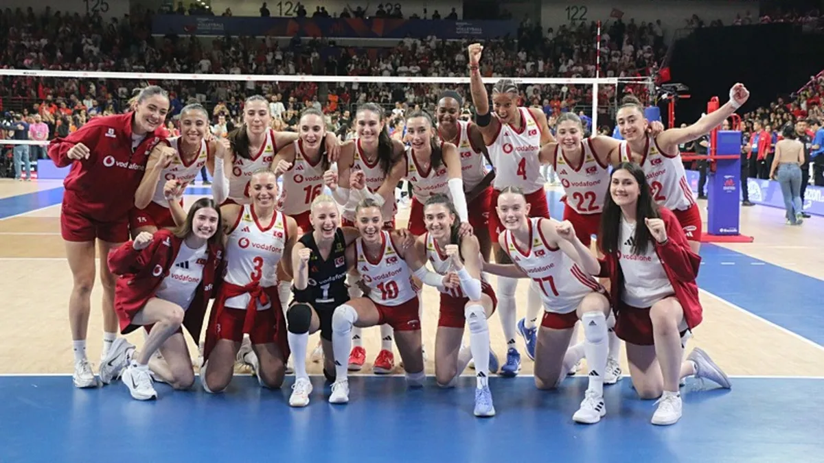 A Milli Kadın Voleybol Takımı'nın Milletler Ligi 3. hafta kadrosu açıklandı
