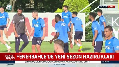 >Fenerbahçe'de hazırlıklar sürüyor