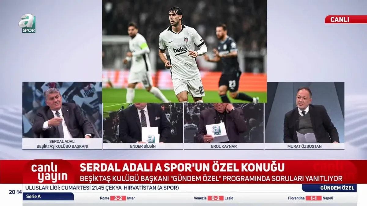 Serdal Adalı'dan Dusan Vlahovic transferiyle ilgili çarpıcı açıklamalar