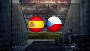 İspanya - Çekya maçı CANLI