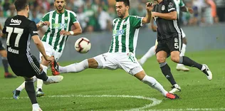 Bursaspor Beşiktaş karşısında şanssız