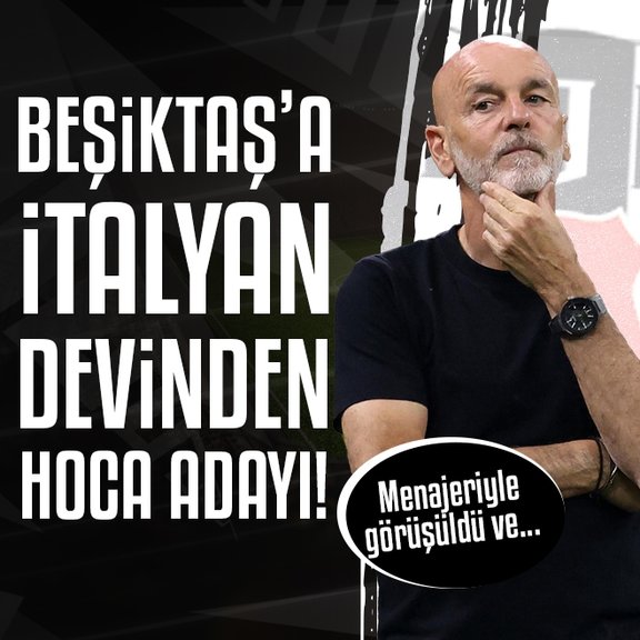 Beşiktaş’a İtalyan devinden hoca adayı! Menajeriyle görüşüldü ve...