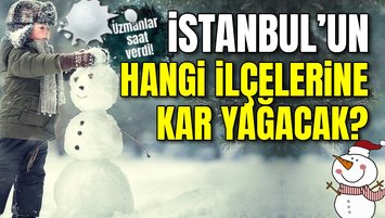 UZMANLAR SAAT VERDİ! Bugün kar yağacak mı? İstanbul'un hangi ilçelerine kar yağacak? (28 Ocak hava durumu)