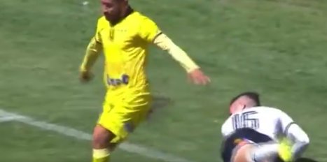Şili Ligi'nde skandal penaltı kararı