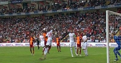 Galatasaray’ın penaltısı iptal edildi!