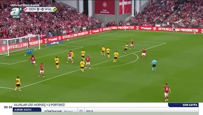 >Danimarka 2-0 Galler | MAÇ ÖZETİ
