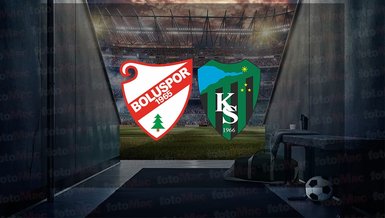 Boluspor - Kocaelispor maçı ne zaman, saat kaçta ve hangi kanalda canlı yayınlanacak? | Trendyol 1. Lig