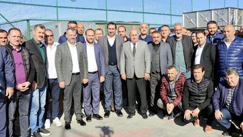 Trabzonspor'dan amatör futbol takımlarına malzeme desteği