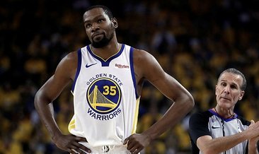 Kevin Durant Rockets'a karşı yok