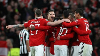 Manchester United 2-0 Newcastle United (MAÇ SONUCU - ÖZET) | İngiltere Lig Kupası Manchester United'ın!