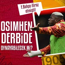 Victor Osimhen derbide forma giyebilecek mi?