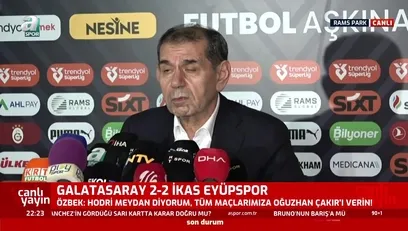 >Galatasaray Başkanı Dursun Özbek: Bu akşam anladık ki...