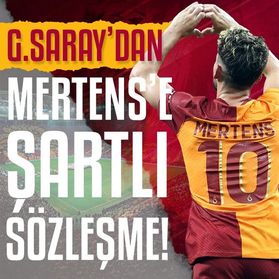 TRANSFER HABERLERİ: Galatasaray’dan Dries Mertens’e şartlı sözleşme!