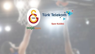 Galatasaray Doğa Sigorta Türk Telekom maçı saat kaçta ve hangi kanalda canlı yayınlanacak?