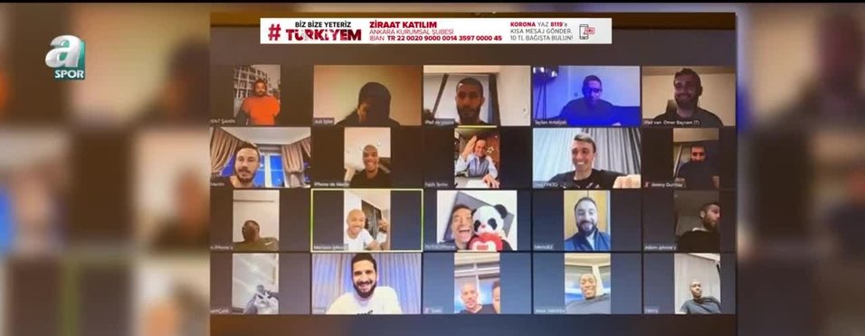 fatih terim futbolcularla goruntulu sohbet etti videosunu izle fotomac tv