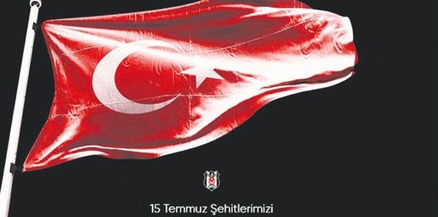 besiktas tan 15 temmuz paylasimi fotomac