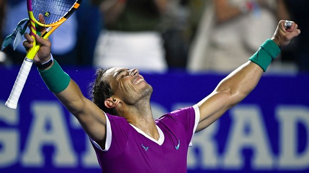 Son dakika spor haberleri: Meksika Açık'ta Rafael Nadal Medvedev'i eleyerek finale yükseldi
