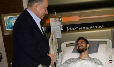 Mustafa Cengiz'den Emre Akbaba'ya ziyaret