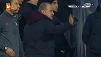 Fatih Terim çok sinirlendi! İşte o anlar...