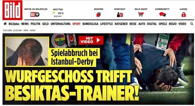 Olaylı Fenerbahçe-Beşiktaş derbisi dünya basınında