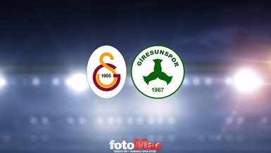 GALATASARAY GİRESUNSPOR CANLI İZLE 📺 | Galatasaray - Giresunspor maçı ne zaman, saat kaçta ve hangi kanalda canlı yayınlanacak?