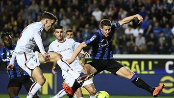 Roma Atalanta deplasmanından eli boş döndü!