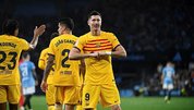Lewandowski Barça'ya 3 puanı getirdi!