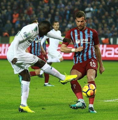 Trabzonspor - Bursaspor maçından kareler