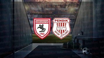 Samsunspor - Pendikspor maçı CANLI